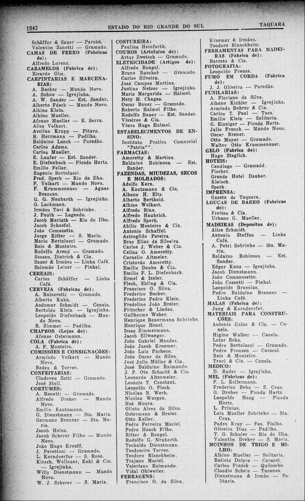 almanak-625x1024 Casamento de Germano Lauffer e Alma Ella Renck na década de 1920 em Igrejinha